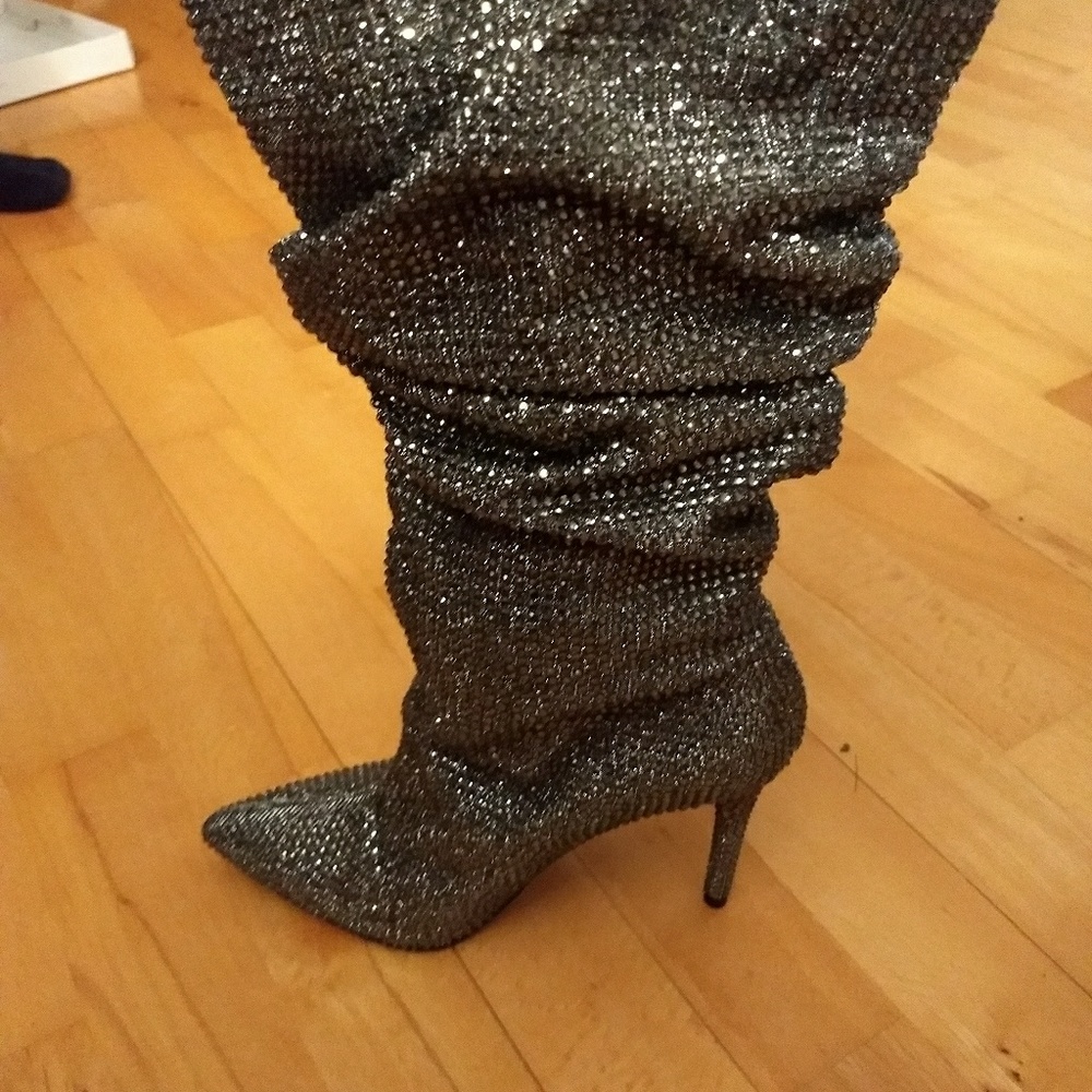 Jessica Simpson Crystal Slouch Boots